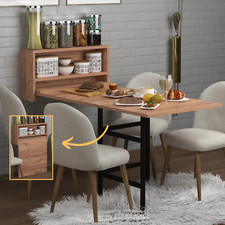 Murphy Folding Table Space Saving Wall Mounted Foldable Dining Kitchen Table