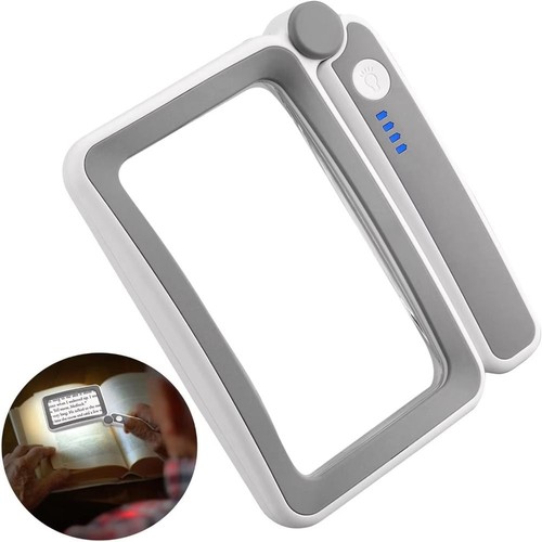 Handheld magnifier 3lighting - handheld,
