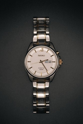 Seiko kinetic men watch - seiko,
