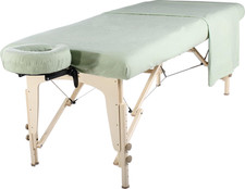 Master Massage Universal Massage Table Flannel Sheet Set 3 in 1 Table Cover, Fac