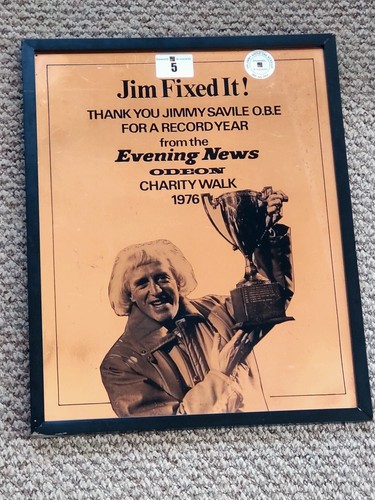Saville auction display board - display,