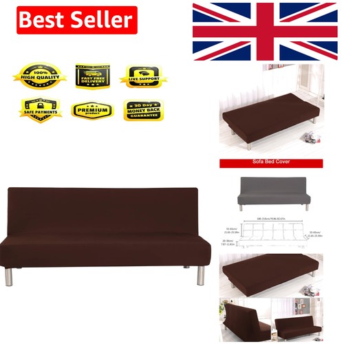 Solid colour armless sofa bed - armless,