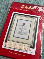 Vintage Anchor Counted Cross