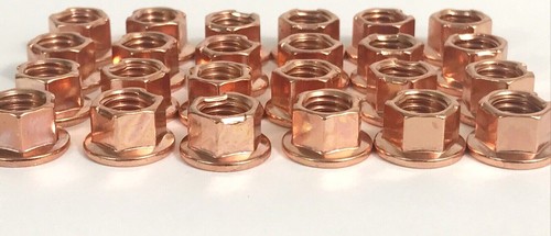 Brass nuts for kart - brass,