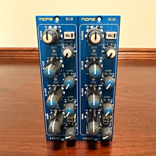Midas 512 band - midas, eq