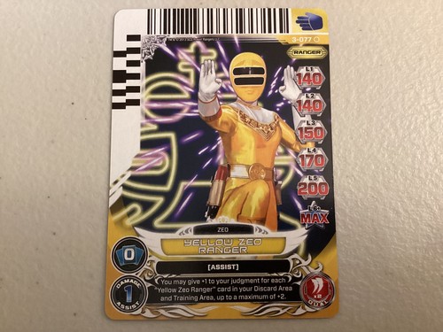 Power rangers action card - card, game