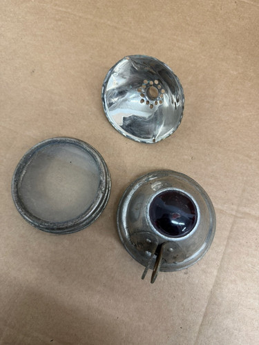 Antique carbide solar bicycle - carbide,