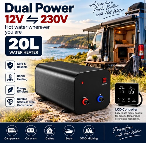Campervan 12v 230v dual - campervan, 12v/230v