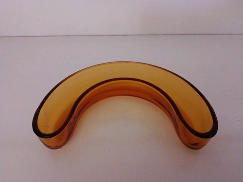 1930 bagley amber glass - bagley,