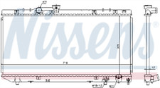 GENUINE NISSESNS RADIATOR FOR