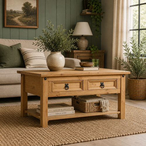 Corona coffee table with - corona, 2