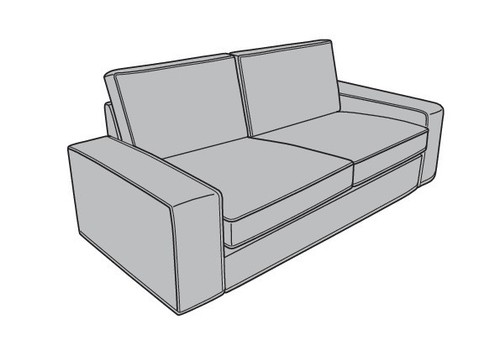 Ikea kivik compact seat sofa - compact,