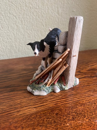 Border collie ornament - border,