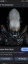 Alien Bigchap Life Size Bust Hcg