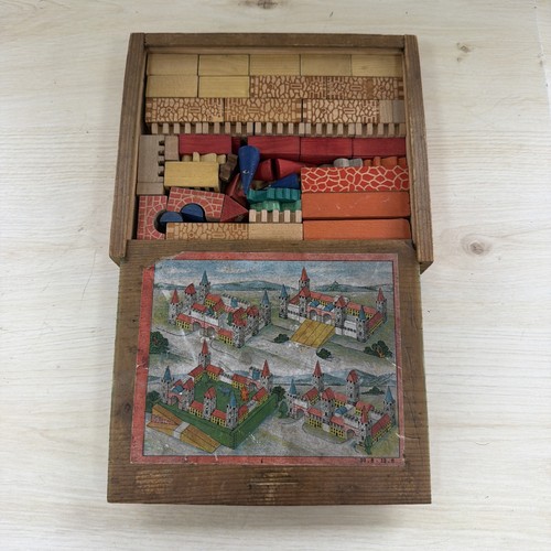 Vintage german wooden castle - vintage,