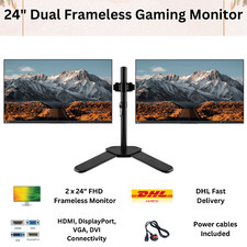 Dual HDMI Frameless Monitor 2