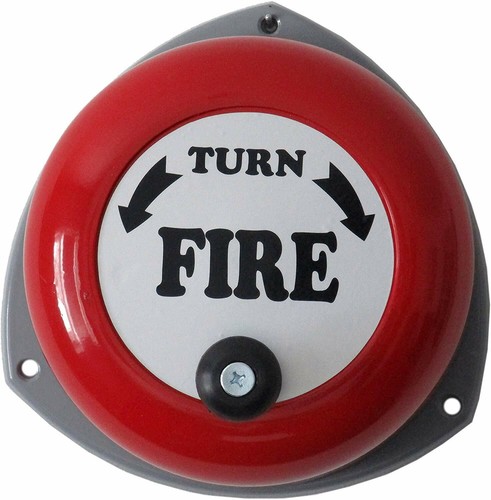 Rotary fire bell emergency - bell,