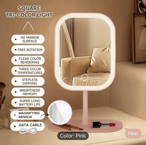Led makeup mirror - led, lights