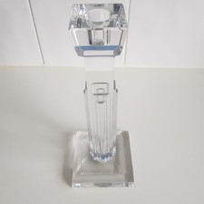 Waterford Lead Crystal Dinner Candlestick Classical Pillar Metropolitan Ireland