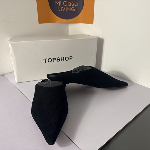 Topshop dawn real suede flat - topshop,
