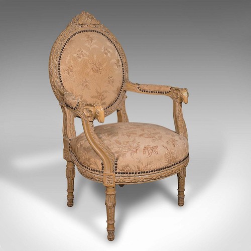 Antique carved armchair - antique,