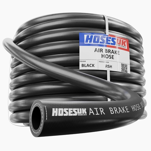 Rubber vacuum brake servo hose - rubber,