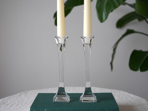 Nachtmann crystal candlestick - crystal,