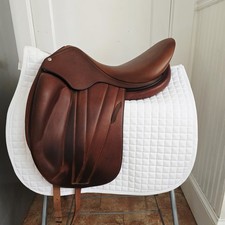 Butet PREMIUM Monoflap. Size 18" Dressage Saddle Cognac 3D Flap. 2024 