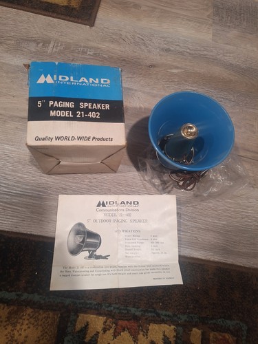 Midland paging speaker - 5,