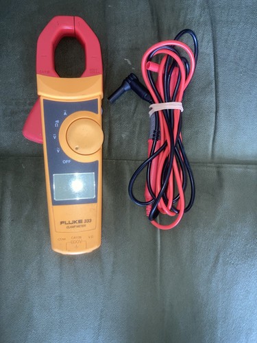 Fluke 333 clamp meter true - clamp, rms