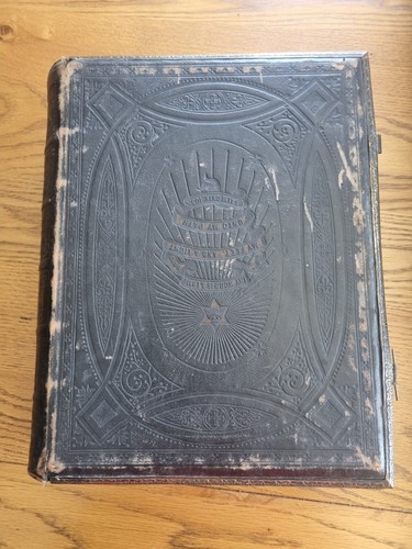 Antique bible 1870 - antique, john