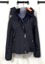Superdry Hooded Technical Pop Zip Windcheater Jacket 12 Uk £64.99 CR056 BB 15