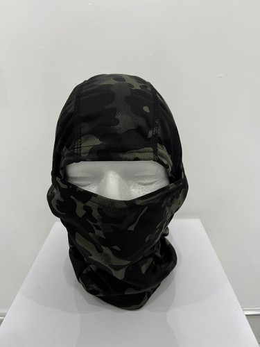 Black camo ski mask - ski,