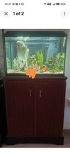Fish Tank and Cabinet
