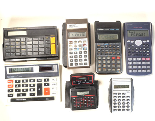 Vintage calculator saxon - saxon, casio
