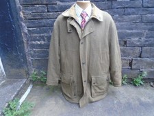 John Partridge men's wool tweed Gor-Tex field coat /  shooting jacket, size UK M