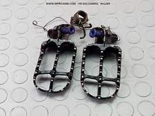 YAMAHA YZF 400 YZ400 F 1999 5ET274210000 DRIVER FOOTRESTS 5ET274210000