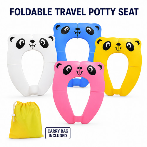 Foldable travel potty toilet - foldable,