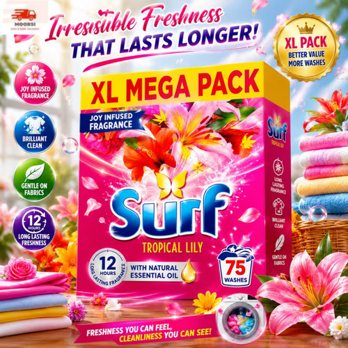 Surf tropical lily - surf, washing