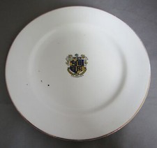 Crested China Willow Art Tea Plate BOURNEMOUTH 158mm Dia.