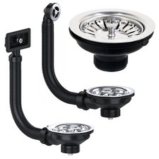 Sink Strainer Waste Overflow