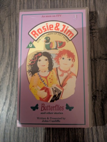 Vintage rosie jim vhs - vintage,