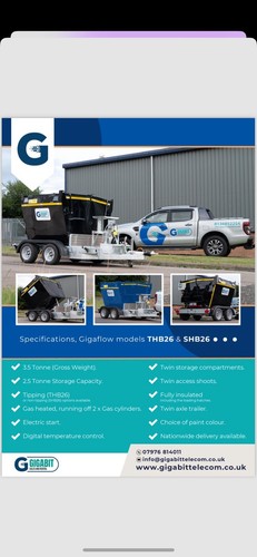 Towable tipper hot - hot, box