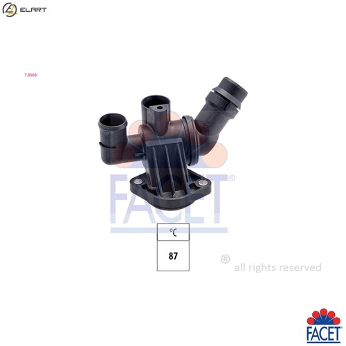 Thermostat coolant 8668 for - thermostat, 7.8668