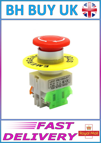 Emergency stop button - emergency,