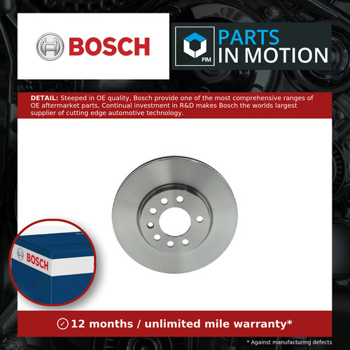 Brake discs pair vented - discs,