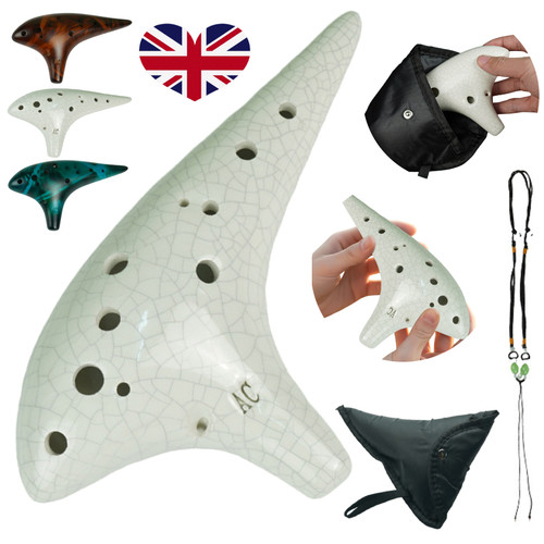 Hole ocarina ceramic - 12, alto