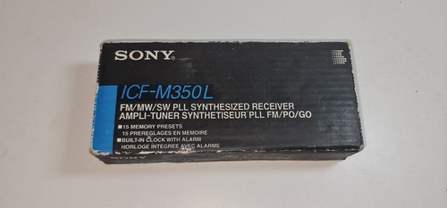 Sony icf m350l - sony, fm