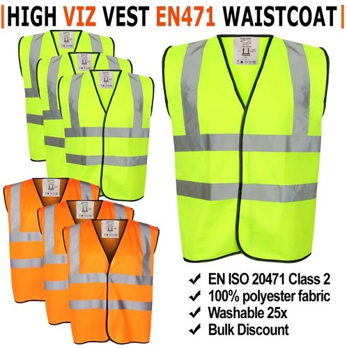 Viz vest high vis safety - vest,