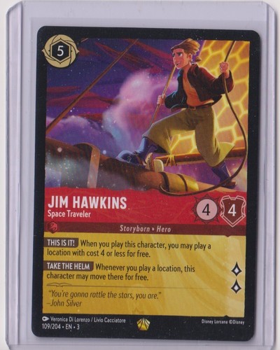 Lorcana jim hawkins space - lorcana,